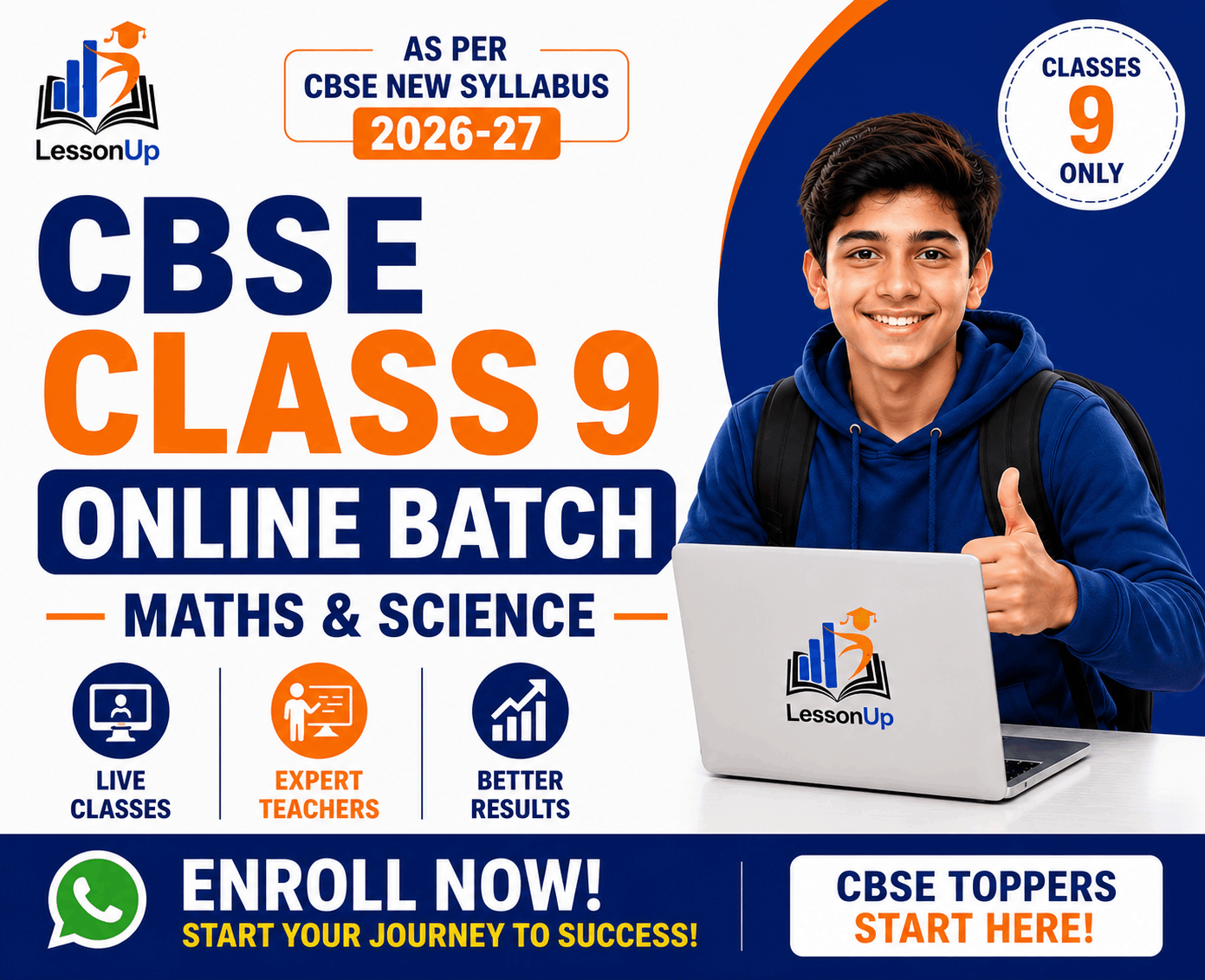 CBSE Class 9th Online Batch